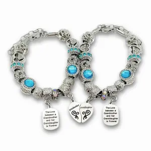 Grandmother Granddaughter Unending Love Bracelets