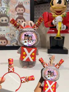 Christmas Nutcracker size Figurine Keychain Doll Handmade