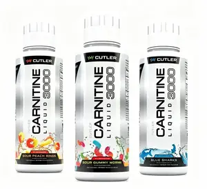 3-Pack Cutler Nutrition Liquid Carnitine 3000 | Workout Recovery & Energy Support