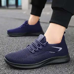 Men's Athletic Running Shoes Breathable Knit Mesh Low-Top Sneakers with Lace-Up Design for Gym Training Jogging & Outdoor Wear Ultra-Lightweight EVA Cloud Cushioning