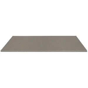 Taupe Grey Stone Shower Bench Seat