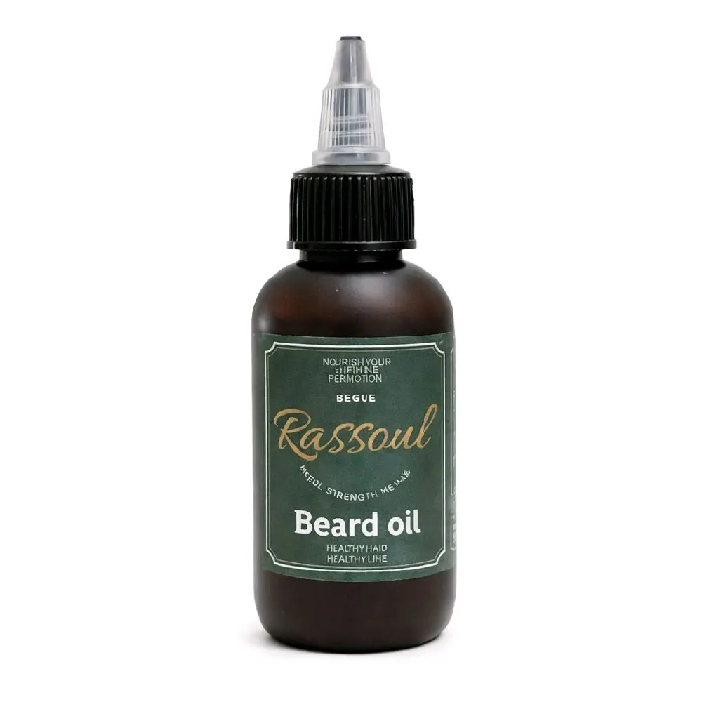 Rassoul Beard Oil - 2 fl oz - Moisturizing & Conditioning Formula for Healthy Growth, Natural Essential Oils for Shine & Scent, Nourishing & Smoother Beard (moisture-rich)