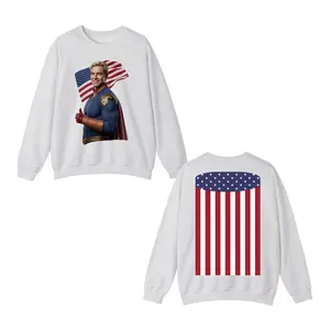 (100% Cotton) Homelander Freedom Camp Shirt, Homelander Tshirt Sweater Hoodie, Movie Merchandise, Vintage Graphic Shirt, Gift For Fans