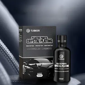 2024 New Nano Plastic Refreshing Coating,Plastic Parts Refurbish Agent for Car, Automotive Interior Cleaning Agent for Quick Restorer  Black