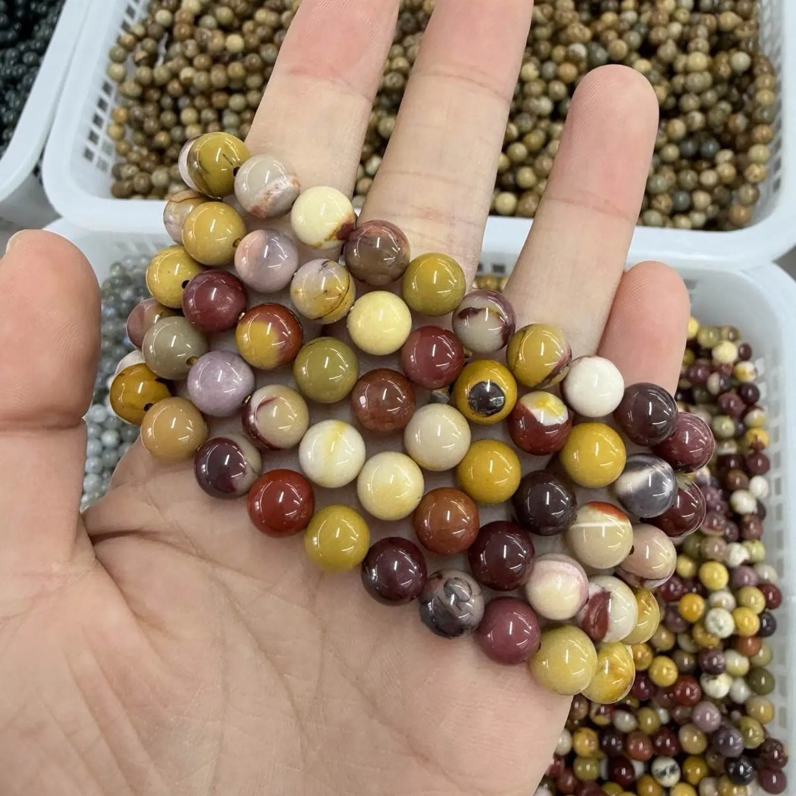 8MM Mookaite Jasper Bracelet