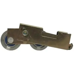 (DR-266) Zinc Tandem Roller for Sliding Glass Doors | 1 ¹/₄" Wheels