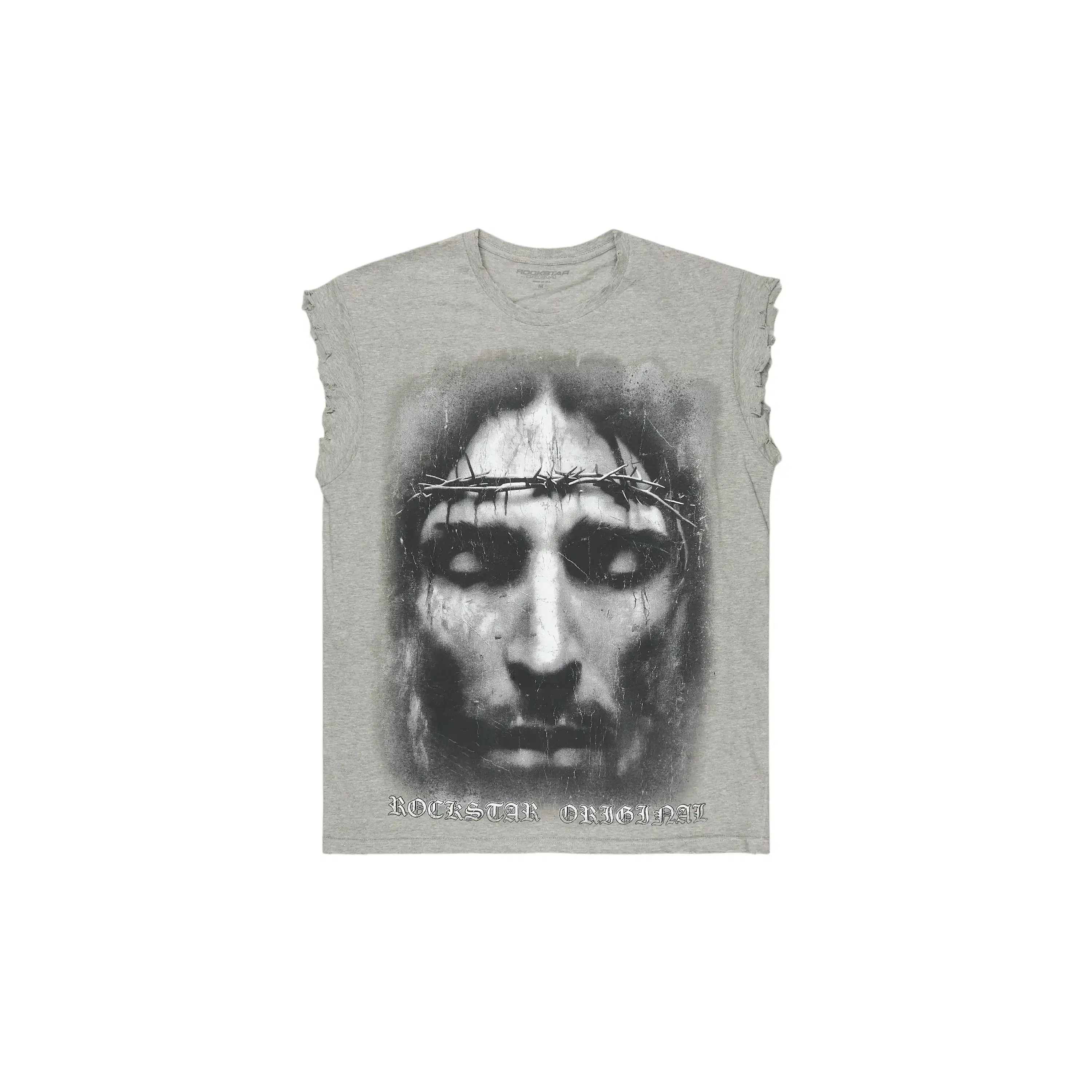 Ace Grey Cut off Tee