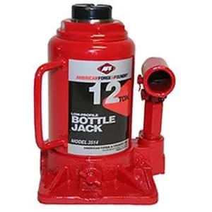 Sure Werx AFF3514 12 Ton Short Body Bottle Jack