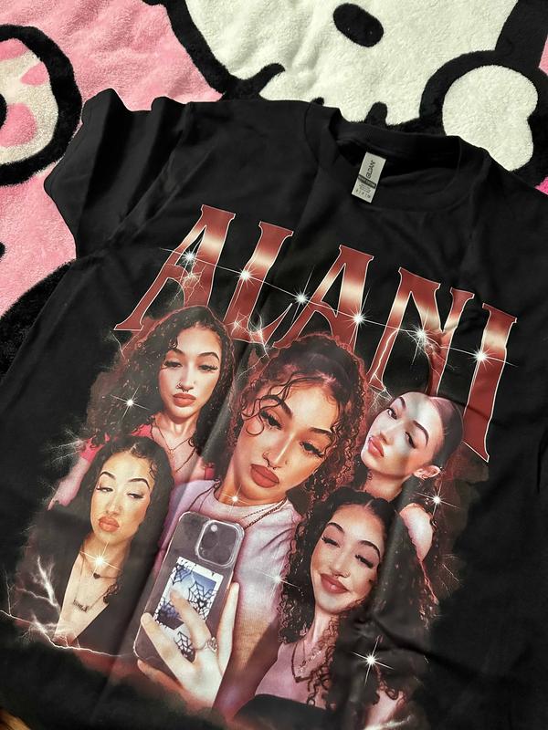 Custom Bootleg Rap T-Shirt, Custom Face Shirt With Name, Graphic Tee, Birthday, 90s Graphic Tee Style, Personalize Your Name, Gift For Him, For Her