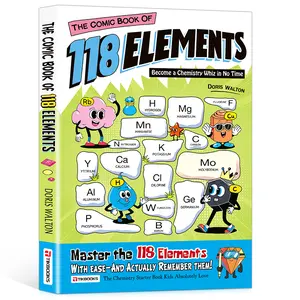 S-【TIKBOOKS】The 118 Elements: A Fun Comic Guide to the Periodic Table Your First Adventure in Chemistry  The ultimate chemistry companion that makes learning pure fun!