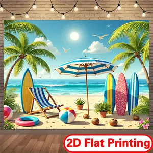 2D Polyester Print Outdoor Banner - Festive Photo Backdrop for Festival, Carnival Events, Outdoor Banners
