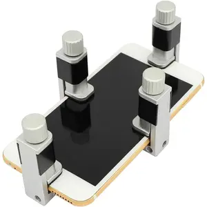 4 count Phone Screen Repair Tools Adjustable Screen Fastening Clamp Universal Screen Clip Fixture Tools Compatible for , iPad, , Computer, Laptops, Tablets, LCD Screen Repair