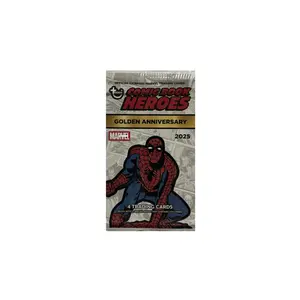 2025 MVL. TPS. Comic Book Heroes Hobby Pack - Collectible Entertainment Trading Cards (Limited Edition Inserts) - TCG