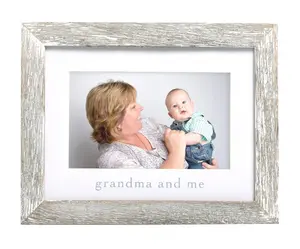 Grandma and Me Sentiment Frame, Rustic