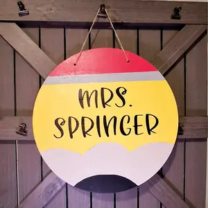 Teacher Door Sign