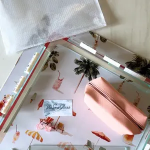 Travel Mahjong Set – Sea Glass Collection, Mini Tiles, Portable Game Kit