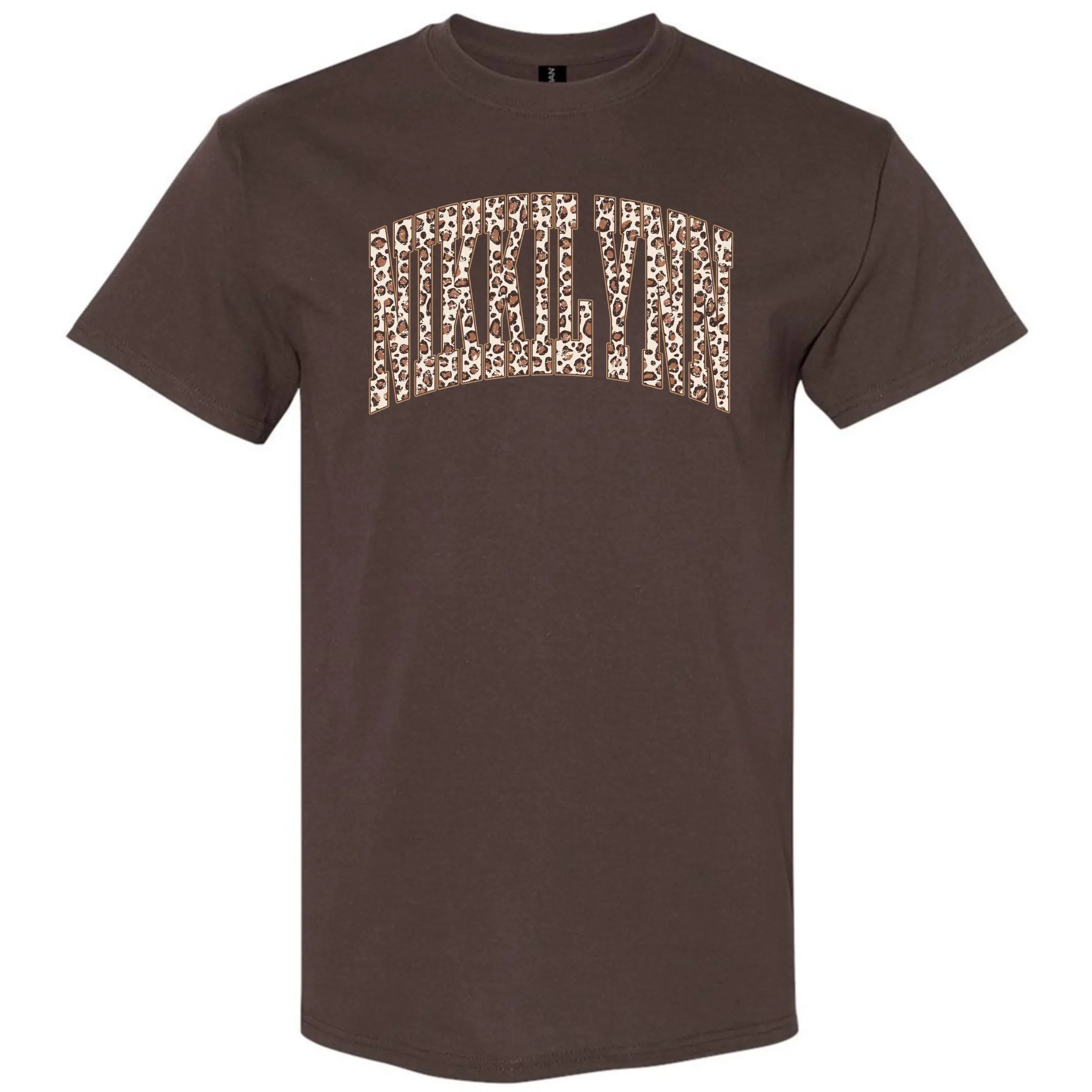 Cheetah Nikkilynn Gildan T-Shirt