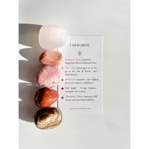 I Am Worthy | Positive Affirmation Crystal Set