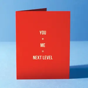 'You + Me' Greeting Card