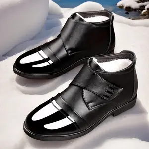 Men's large size thickened warm cotton shoes, thick and warm, suitable for middle-aged and elderly fathers, waterproof and non-slip shoes for middle-aged and elderly people 9288