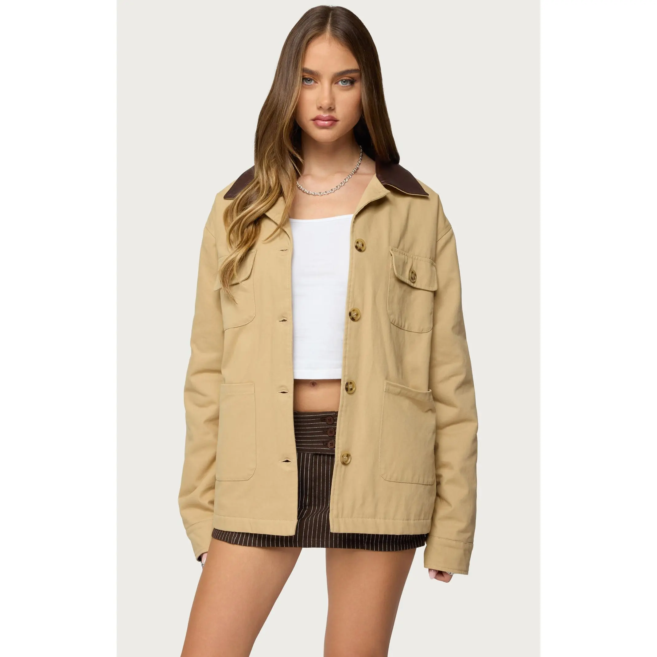 Edikted Women's Harper Barn Coat