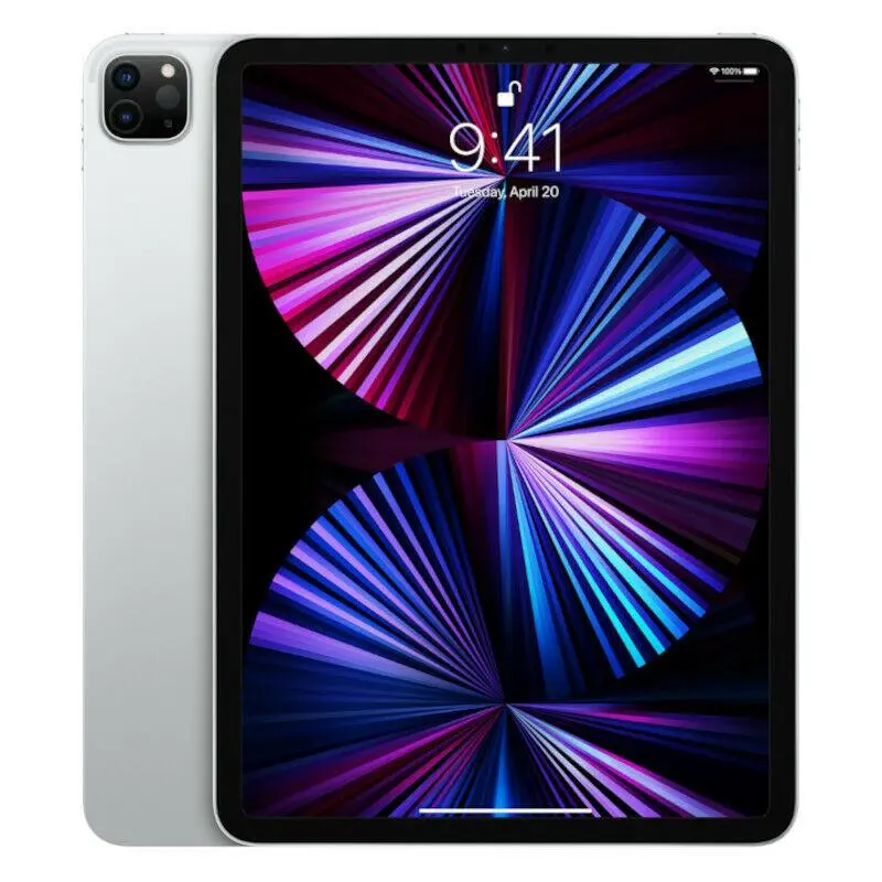 Refurbished iPad Pro 11" (Unlocked) - Acceptable Condition (WiFi + Cellular) with 1 Year Warranty (2021)