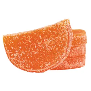 5 lbs. Orange Fruit Slices Gummy Candy Assortment - 90 Pc.