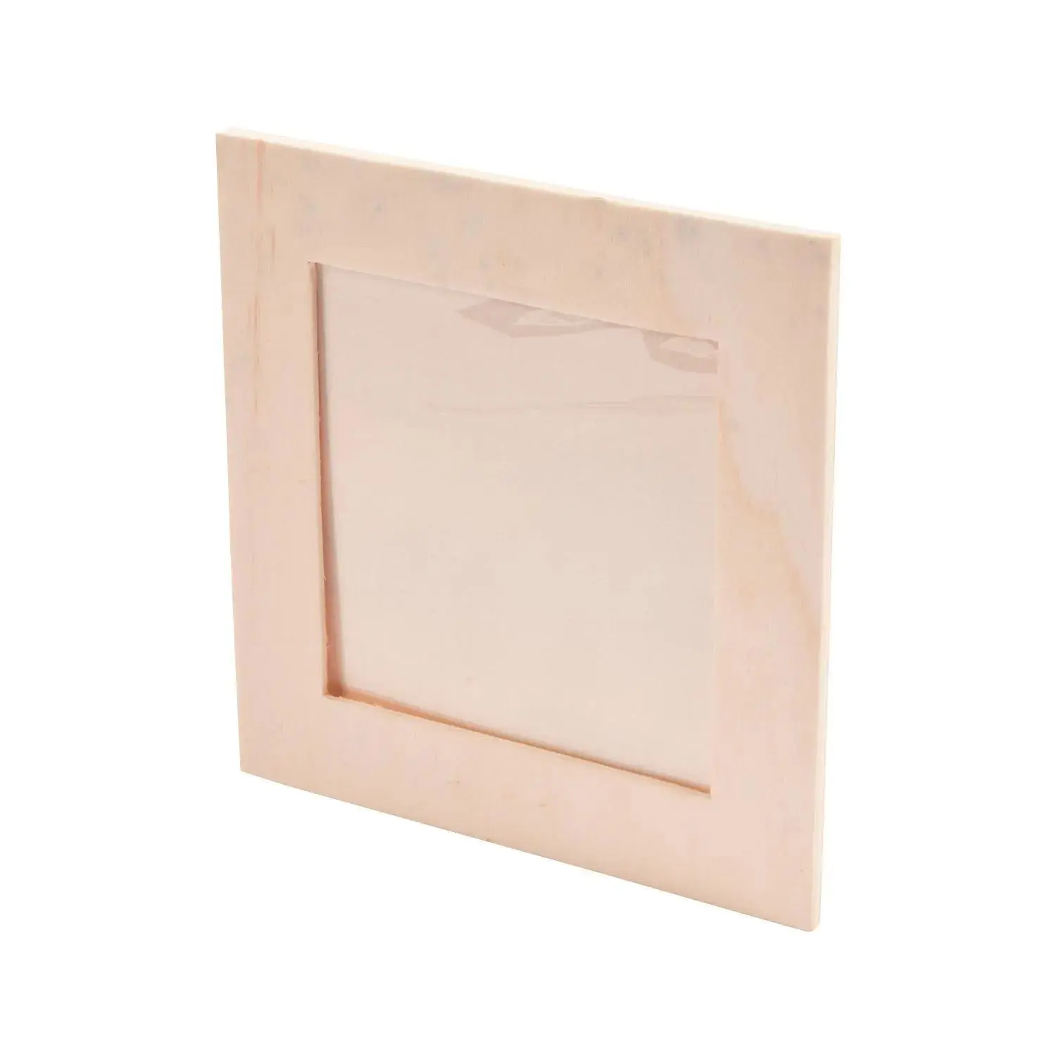 DIY Unfinished Wood Square Frames - 12 Pc.