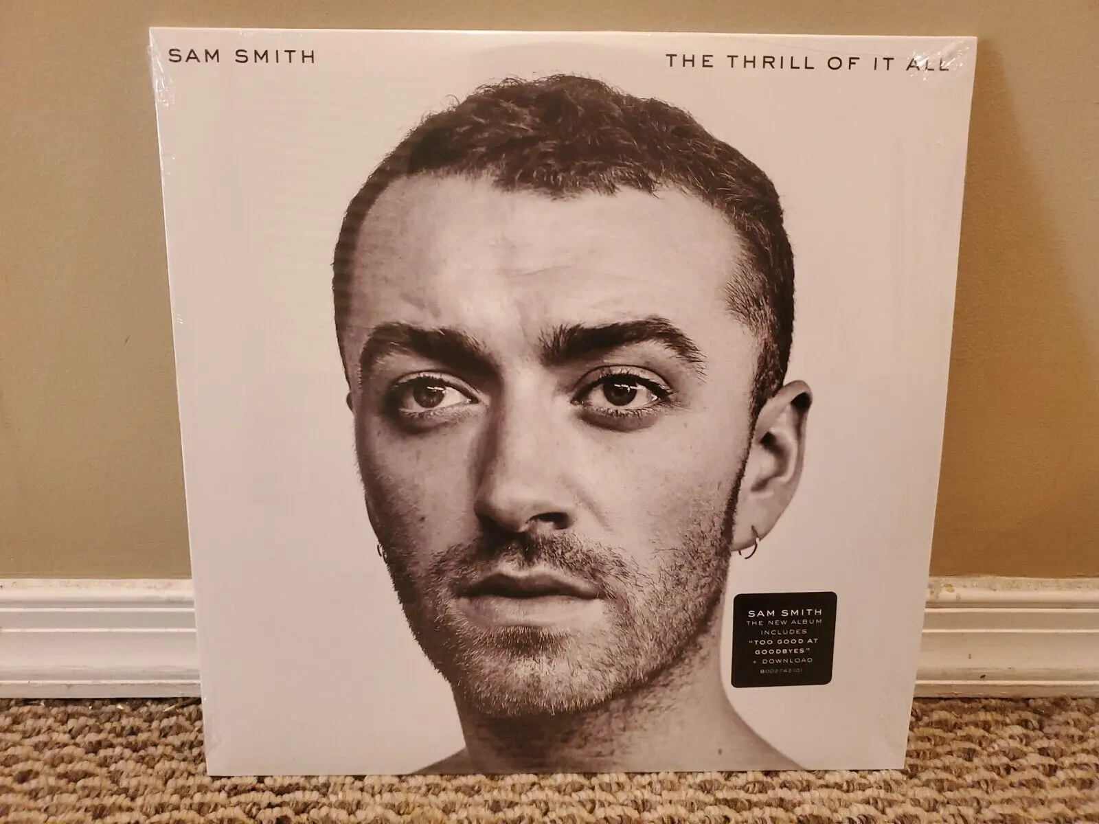 The Thrill Of It All by Sam Smith (Record, 2017) New Sealed