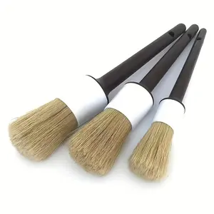 Ultra-Soft Car Detail Brushes - Perfect for Cleaning Badge Wheels, Interior Decorations, And Air Vents.