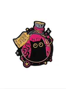 Cute Cat Design Brooch, Fashion Alloy Badge for Daily Clothing Decor, Trendy All-match & Exquisite Brooch for Birthday Gift, Clip, Alloy Brooch Pin