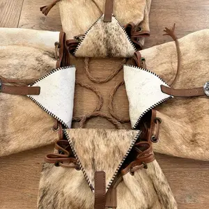 Cowhide backpack