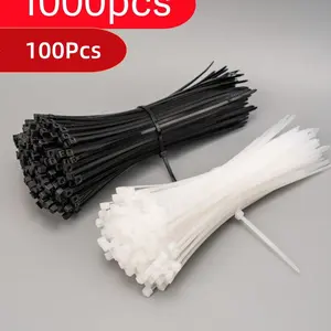 Heavy Duty Nylon Zip Ties | Self-Locking Anti-Slip Design | 15cm Length | Perfect for Home Wiring, Garden & DIY Projects | #HeavyDutyTies #DIYTools #GardenEssentials