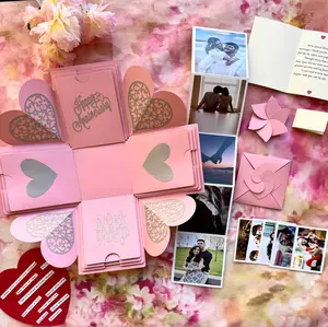 Anniversary Explosion Gift Box | Pink Xplosion Box