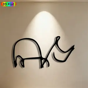 1pc Camel Metal Wall Art, Stylized Camel Statue Mural, Ideal Gift for New Year, Easter, Animal Decor Enthusiasts, Rust-Resistant Metal Wall Decor Wall Sculptures, Perfect for Living Room Wall & Garden Fence, Charming Outdoor & Indoor Decor