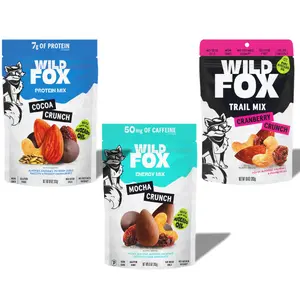 Chocolate Lover’s Trio Bundle - Cocoa Crunch, Mocha Crunch & Dark Chocolate Berry Trail Mix Snack Variety Pack