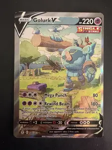 Golurk V 182/203 Alternate Full Art Evolving Skies