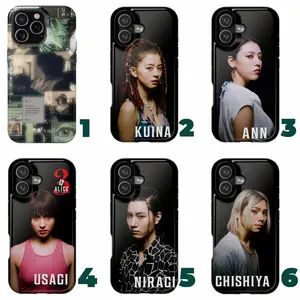 6 styles Alice in Borderland 3 Arisu Chishiya Usagi Kuina Phone Case, Netflix Series Anime Aesthetic iPhone Cover for Fans and Collectors fit iPhone 17,16 to SE, Galaxy