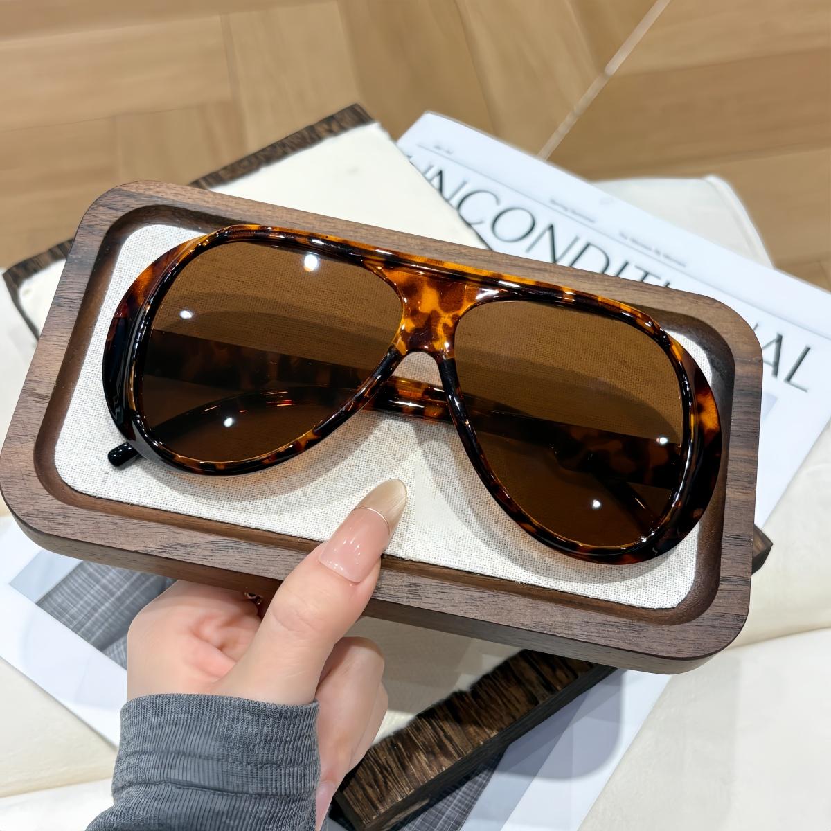 European and American retro style men's and women's fashionable sunglasses trend versatile summer sun shading and UV protection