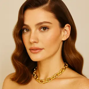 SACRÉ Chunky Gold Link Chain