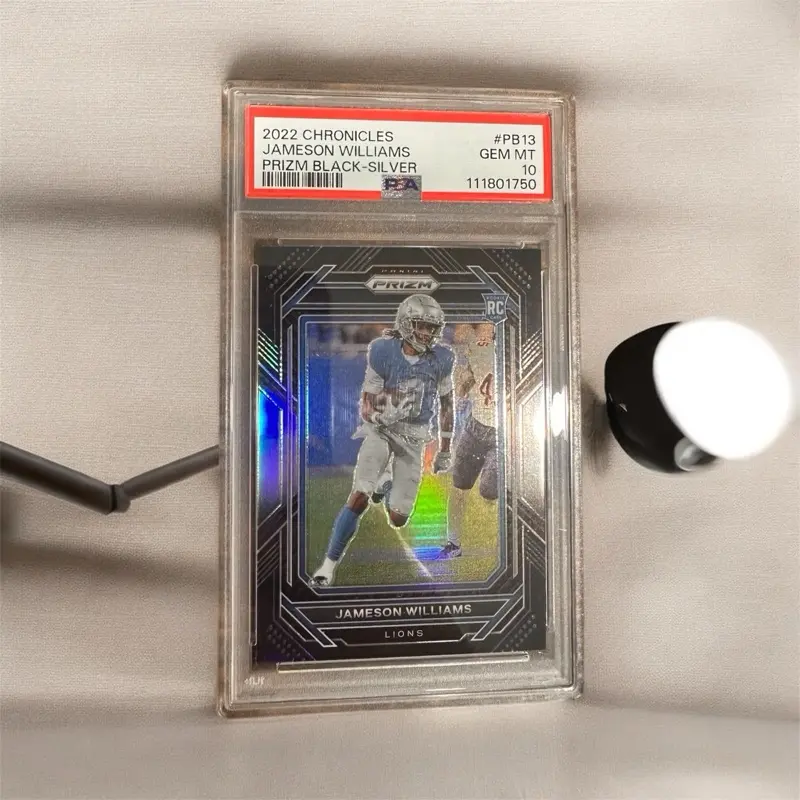 Jameson Williams PSA 10 Graded Sports Card Slab