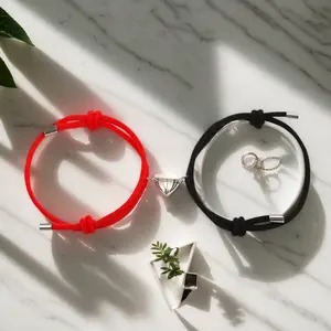 Simple Nylon Love Magnetic Bracelet stocking stuffer