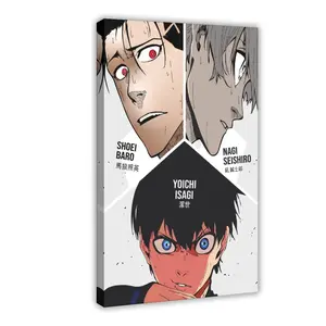 Anime Blue Lock Rivals I Canvas Poster Wall Art for Home Bedroom Office Dorm Room Decor