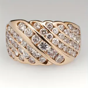 Everyday luxury accessory,Luxury statement ring.Suitable as a focal accessory for occasions such as dinners and parties, and also can be used as a daily light luxury layered piece.Stackable rings, bridal shower gifts, daily luxury accessories.