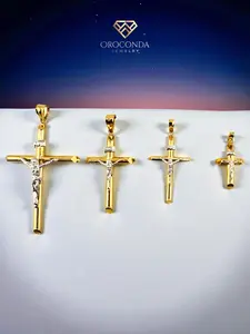 Cruz de Tubo 14k