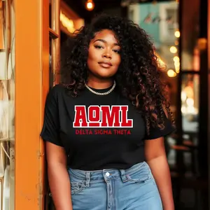 Delta Sigma Theta T-Shirt: AOML Sorority Gift