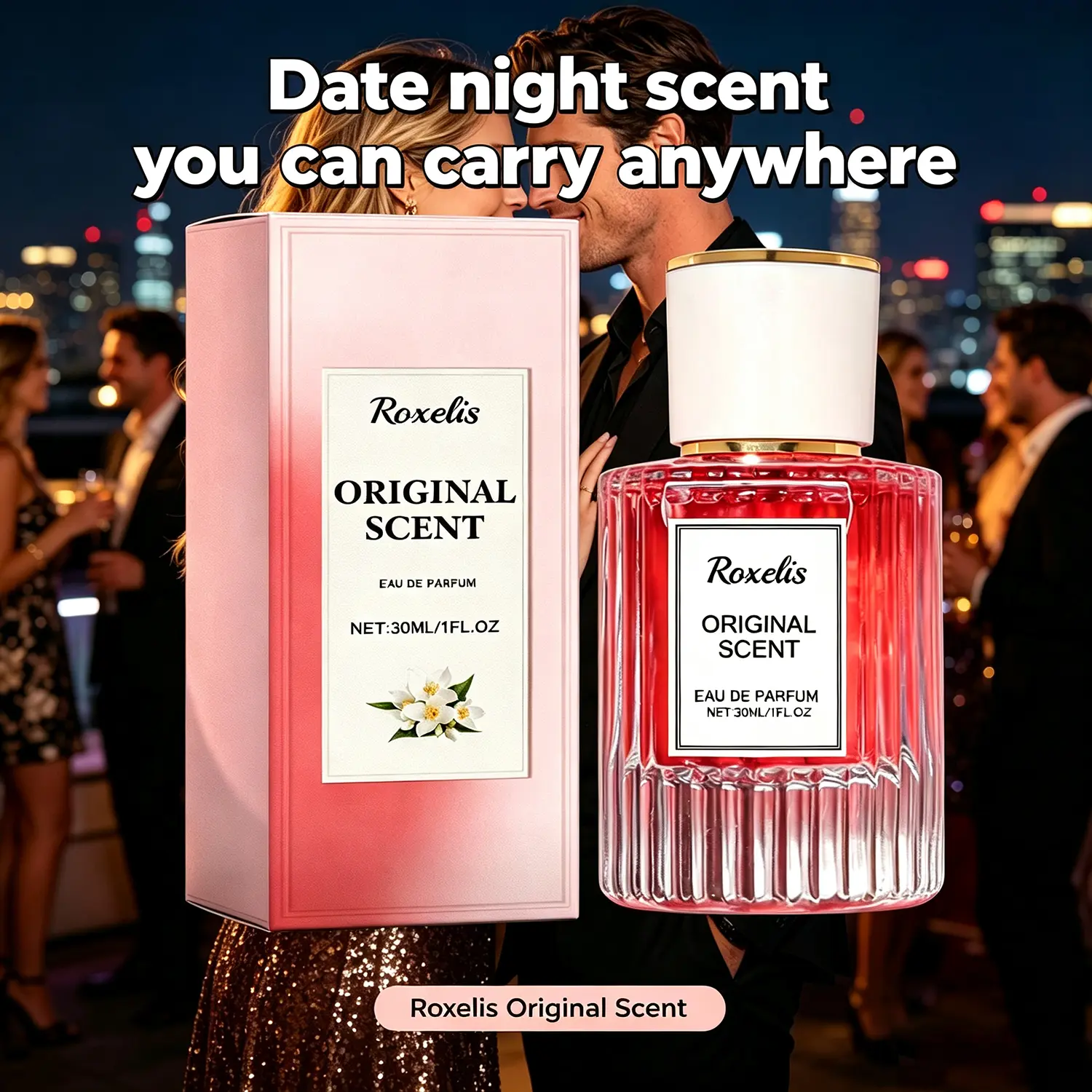 Women's Pheromone Perfume, Infused with Exclusive Pheromone Attraction Formula, Extra Long Lasting All-Day Wear, Spellbinding Fruity Floral Woody Musk Scent, Specially Designed for Her, Make Him Irresistibly Addicted to You\30ml\1.01oz