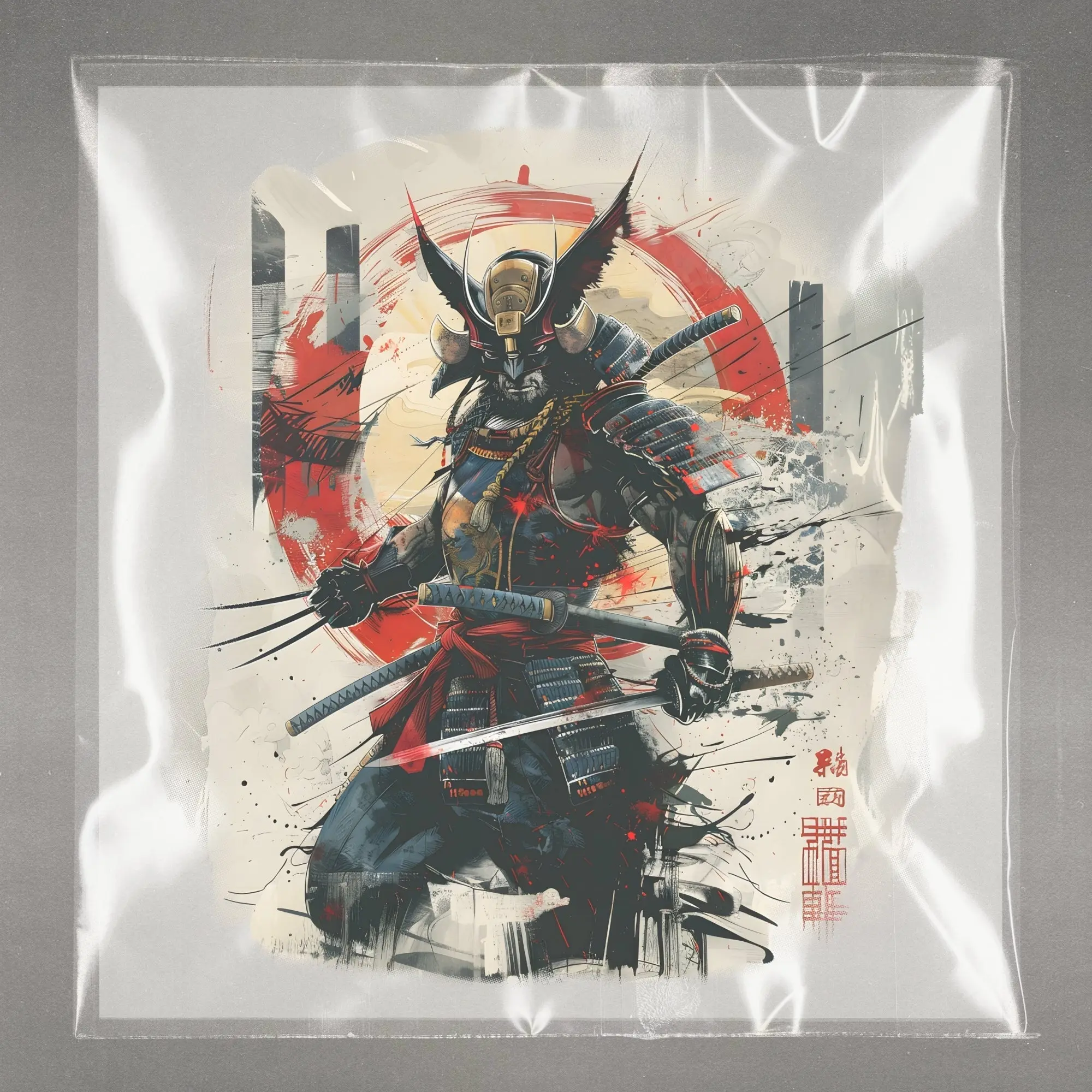 Samurai Surge Portrait Ready to Press