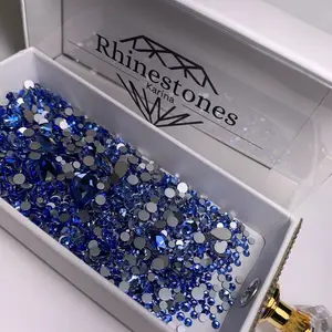 High Quality Austrian Crystal Mixed Box for Sale - Perfect for Any Occasion Nail Art