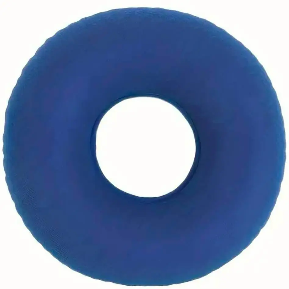 Inflatable Donut Pillow with Pump - Travel-Friendly Sitting Comfort